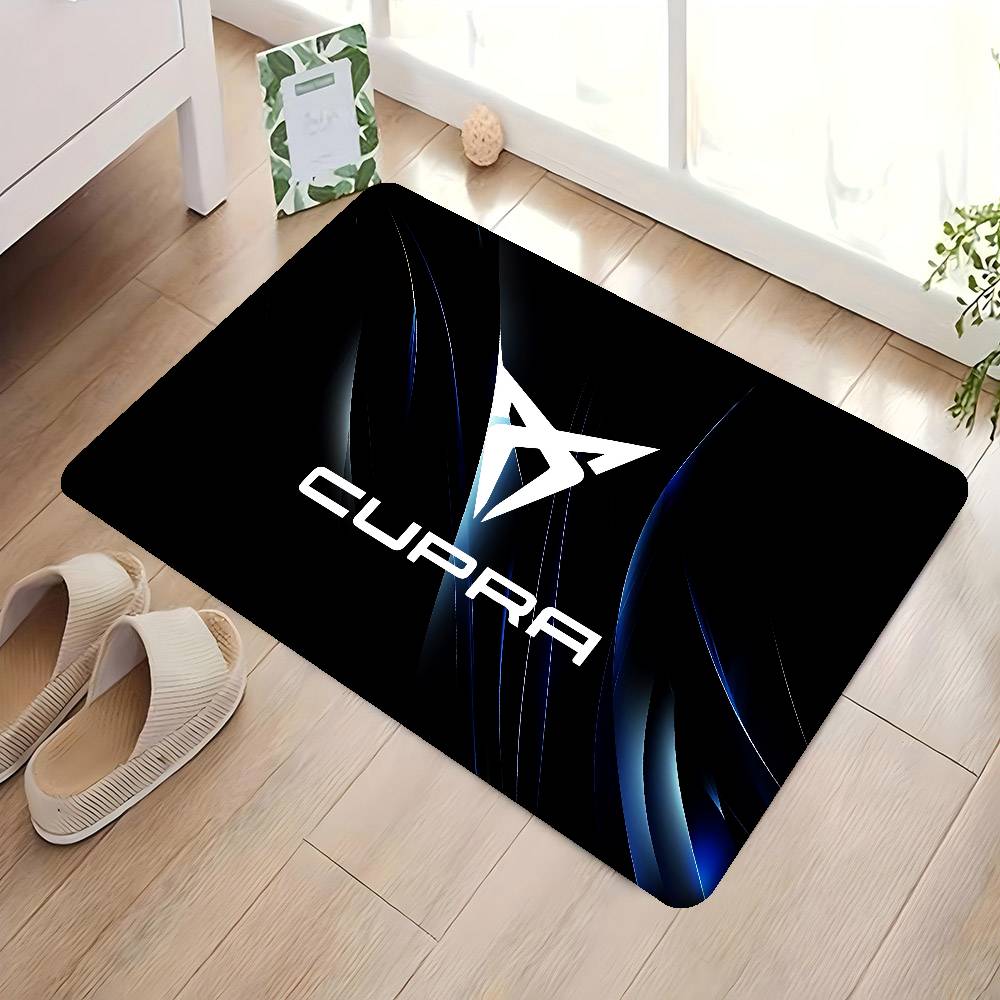 Kobercová rohožka s logy C-cupra Retro Více možností Obývací pokoj Kuchyňský koberec Protiskluzový Moderní domácí dekor