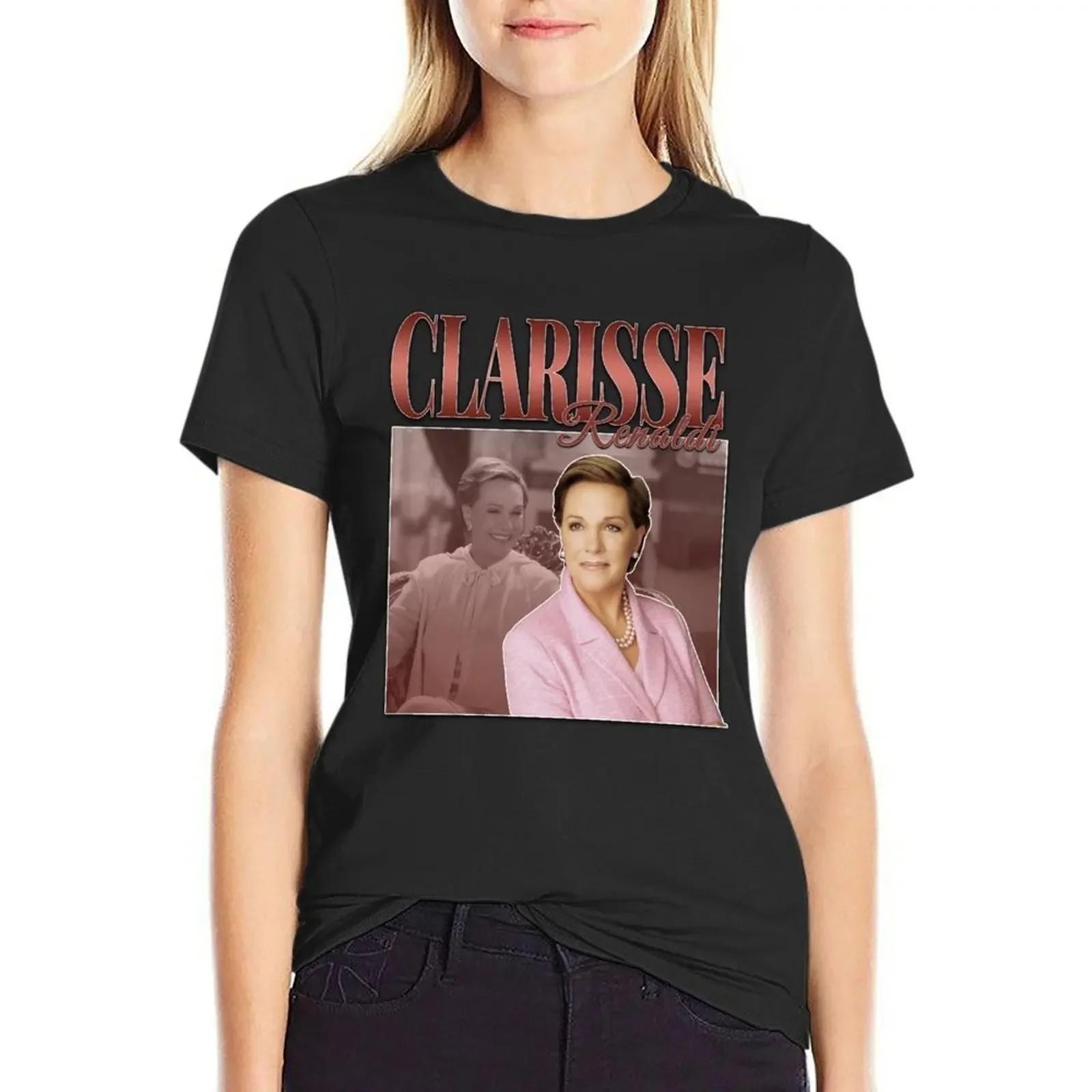 Clarisse Renaldi Julie Andrews Princess Diaries 90s Inspired Vintage Homage T-Shirt funnys summer tops t shirt for Women XXXXXL разноцветный