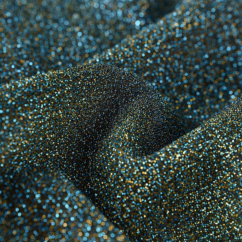 100x155cm Elastic Glitter Fabric Shimmer Glitter Mesh Gauze For Performance Dress Skirt Wedding Doll Diy Sewing Soft Shiny Cloth