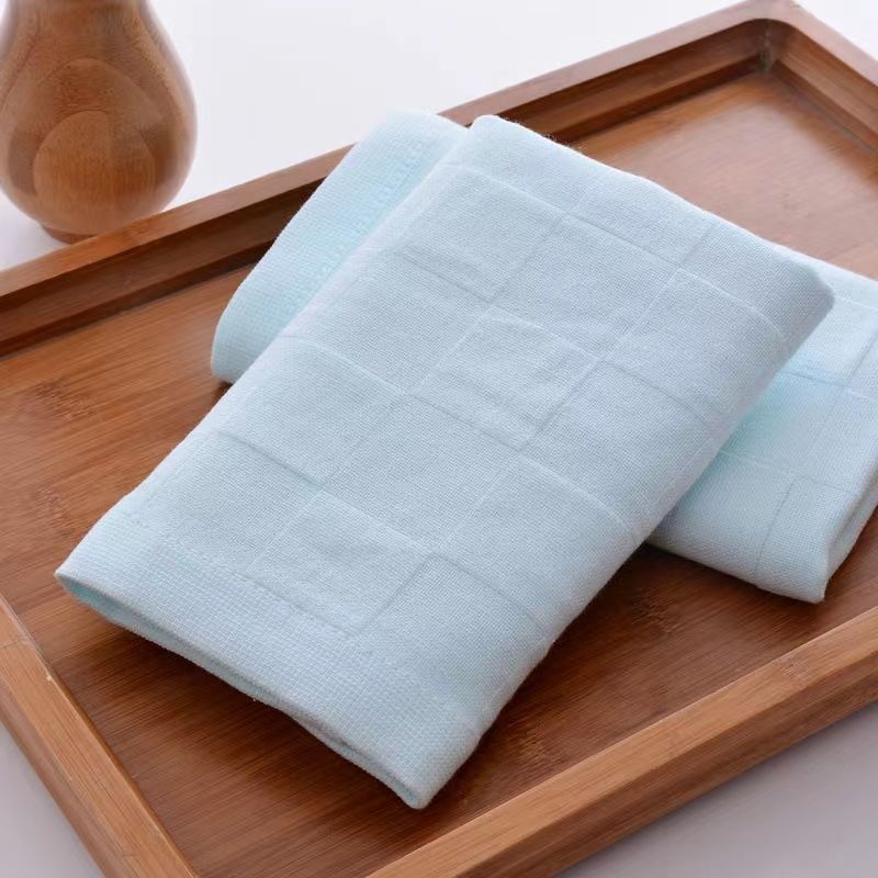 Cotton Gauze Towel for Household Use Adult Face Wash Double-layer Bath Towel Summer Thin, Soft