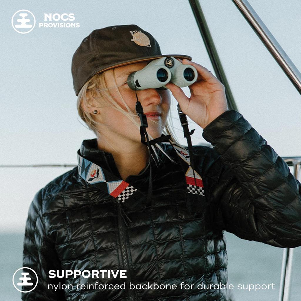 Nocs Provisions Binoculars Strap Tapestry Flora Accessory Genuine Colorful Outdoor Sports Watching Live (Woven Strap) Cotton/Polyester NOC-STP-MTI2