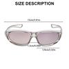 1PC Safety Glasses Square Anti Fog Blue Light Blocking Glasses with Side Shields for School Daily Life