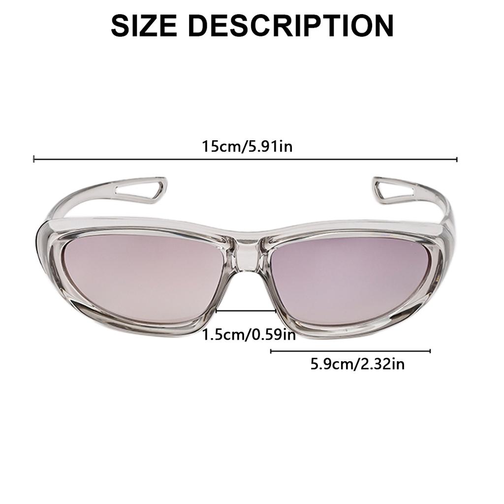 1PC Safety Glasses Square Anti Fog Blue Light Blocking Glasses with Side Shields for School Daily Life