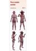 Zombie Party Man-Eating Flower Cosplay Costume - Knitted Halloween Jumpsuit