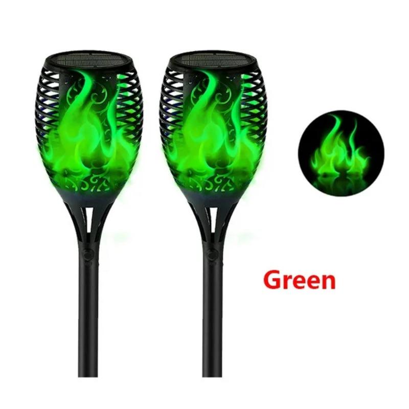 12LED Solar Flame Torch Light Flickering Light Waterproof Outdoor Lawn Path Yard Patio Floor Lamp Garden Christmas Decoration
