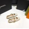 Fairy Square Head Retro Xiaoxiang Flat-bottomed Mary Jane Shoes Female Shallow Mouth with Skirt Single Shoes