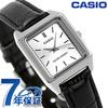 Overseas Watch Analog LTP-V007L-7E1, Women's Silver/Black