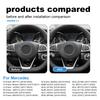 Padele Schimbător Volan Mașină Pentru Mercedes Benz Clasa A B C E GLE W176 W205 W246 C117 W218 Extins Fibră de Carbon ABS