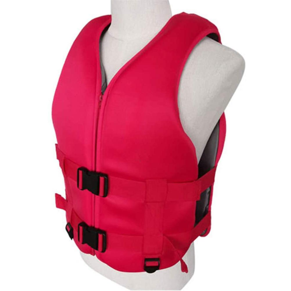 Summer Life Jacket Adult Buoyancy Vest Children Diving Training Breathable Neoprene Buoyancy Life Vest