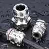 1Pcs Waterproof Cable Gland 304 Stainless Steel Glands IP68 PG7 PG9 Metal Joint PG13.5 PG16 Cable Fixing Seal Joint Fit 3-52mm