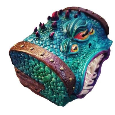 Big Mouth Demon Box - Resin Craft Storage & Halloween Gift for Home Decor