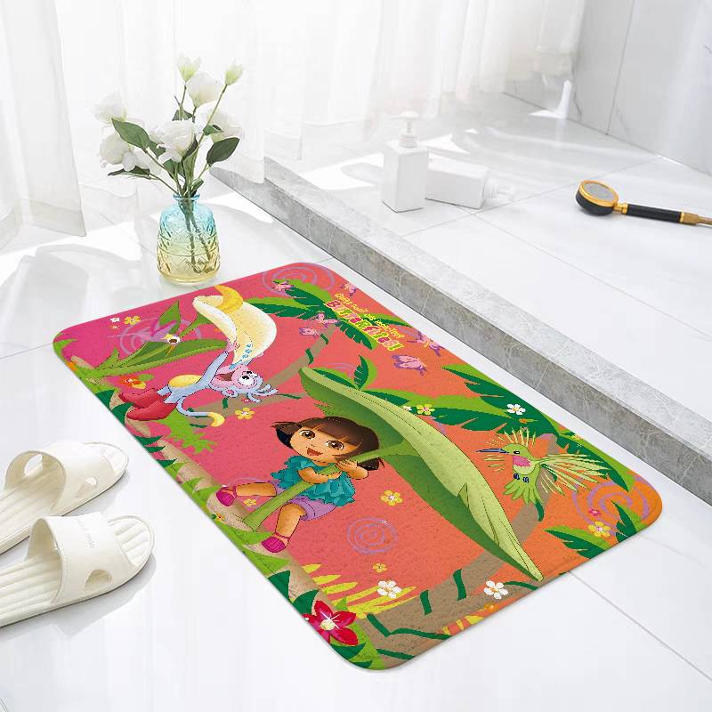 Dora The Explorer Floor Mat Living Room Rug For Bedroom Welcome Mat Outdoor Rug