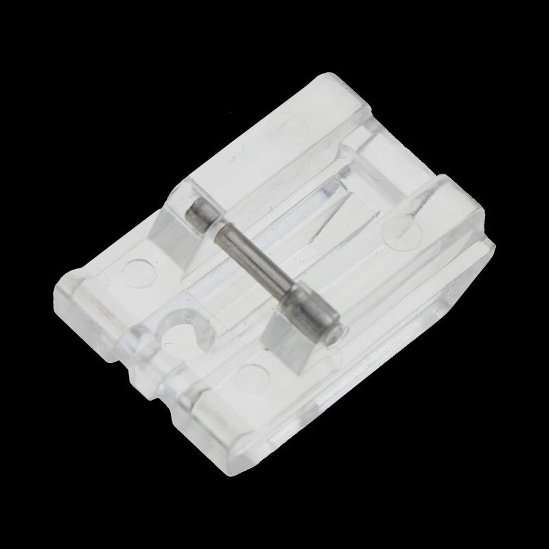 

High-Strength Transparent Zipper Presser Foot for Easy Sewing Observation