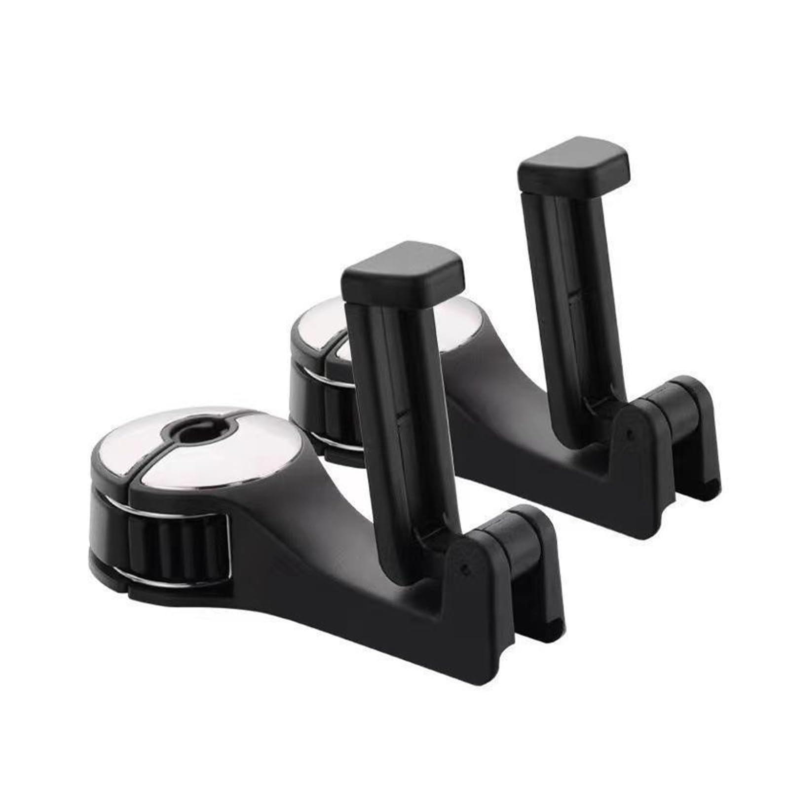 

Natunofu Headrest Hook, Car Storage, Car Supplies, Convenient Goods, Car Hook, Luggage Rack, 2 серебряный