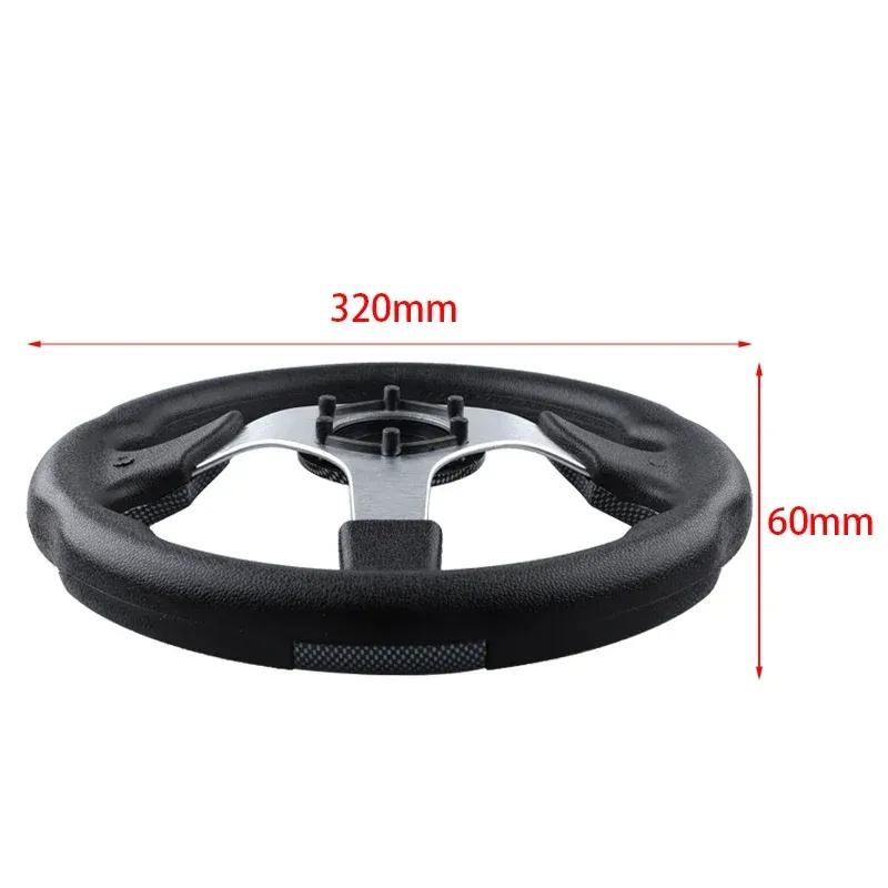Racing Style 320mm 13 Inch Steering Wheel for YAMAHA Golf Cart EZGO Car Accessories