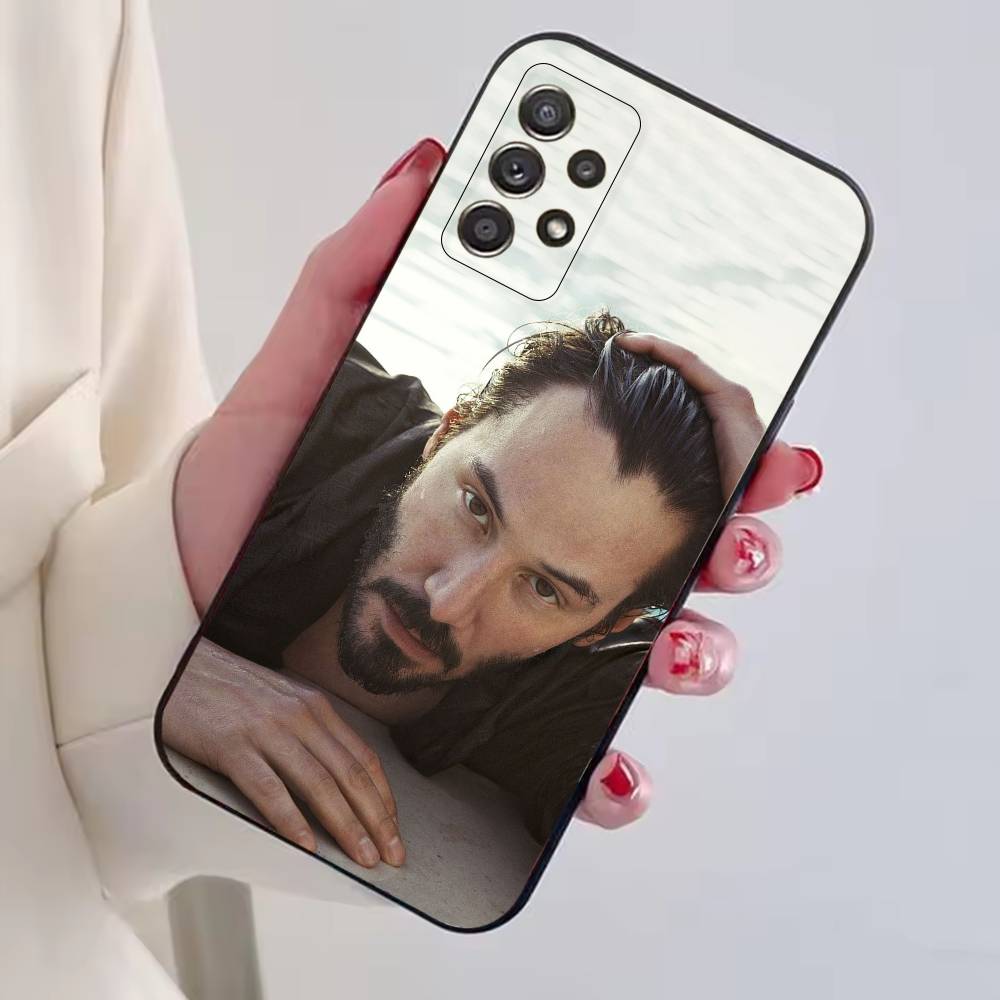 John Wick Keanu R-Reeves Phone Case Black Silicone Soft For Samsung S25,S24,S21,S22,S23,S30,Ultra,S20,Plus,Fe,Lite