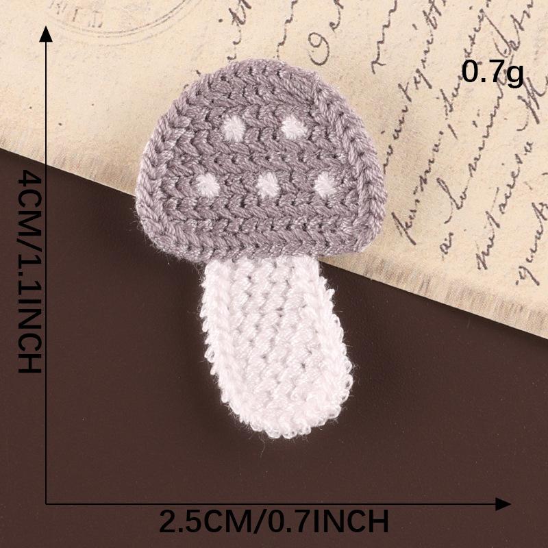

Embroidery Label Mushroom Lollipop Diy Hand Account Accessories Accessories Patch Cloth Sticker Brooch Jewelry Hair Accessories Embroidery Sticker G2R-C-2-8