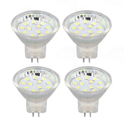 MR11 LED Bulb 2W 300LM for Landscape Lighting, with MR11 Lamp Holder (Cool White)