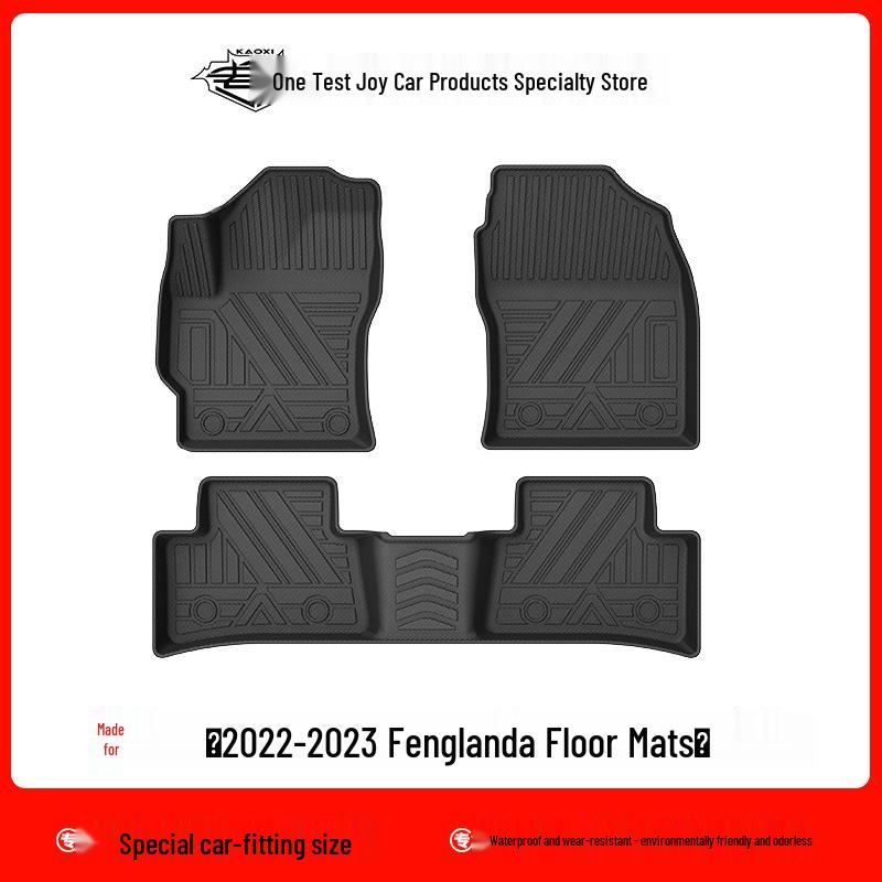 

2022 Toyota Frontlander Салон Нескользящие Водонепроницаемые Коврики TPE - Без Запаха и Износостойкие