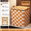 Waterproof Fabric Storage Bag - Large Capacity for Quilts, Comforters, and Closet Clothes