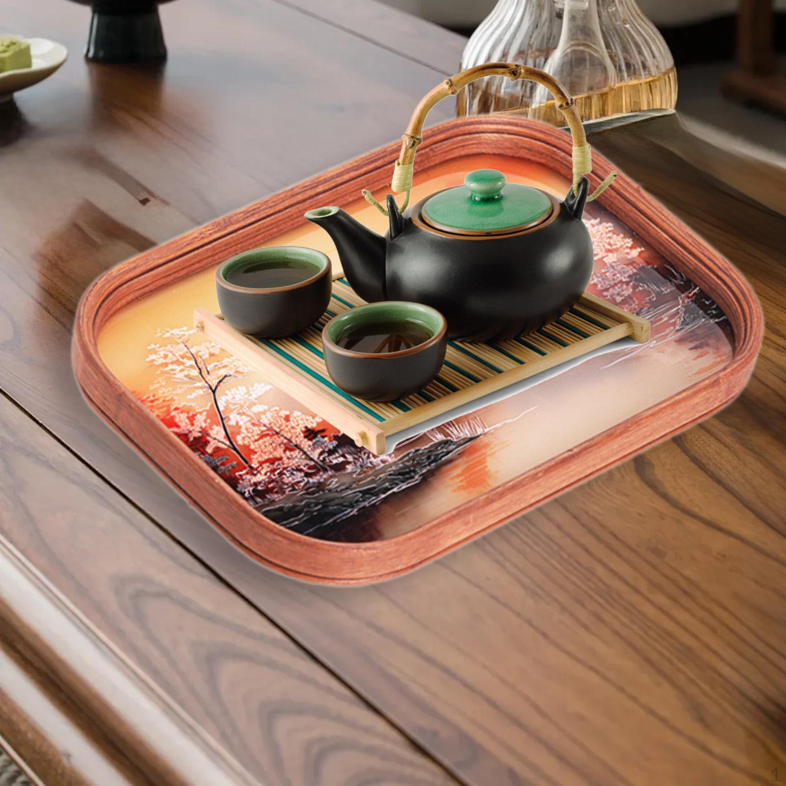 

Элегантное стеклянное сервировочное блюдо для приема гостей 34cmx23cmx2.5cm