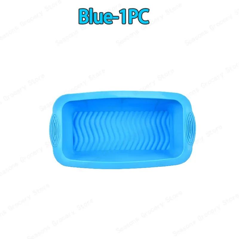 Silikonform för limpa Non-Stick Brödform Kök Brödform Form för Bakning Köttfärslimpa Isblock och Lätt Släpp