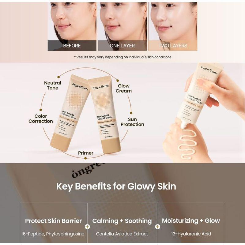 ongredients - Skin Barrier Radiant Cream