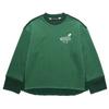 SOMETHING ACOUSTIC Knit Mix Love Brushed Sweatshirt (3 Colors)
