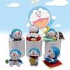 Adorable Doraemon Figurine Cute Pvc Collectible 7cm Relaxing Desktop Decoration Model