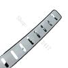 For VW/Volkswagen POLO 2011 2012~2018 Stainless Steel Door Rear Bumper Protector Sill Trunk Tread Plate Trim Car Accessories