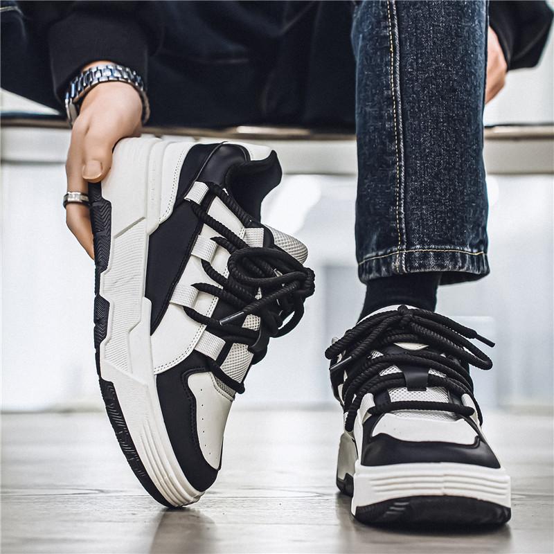 New Original Bread Skateboard Shoes Man Harajuku Style Casual Sneakers Men Fashion Shoes Summer Breathable Sports Shoes for Men