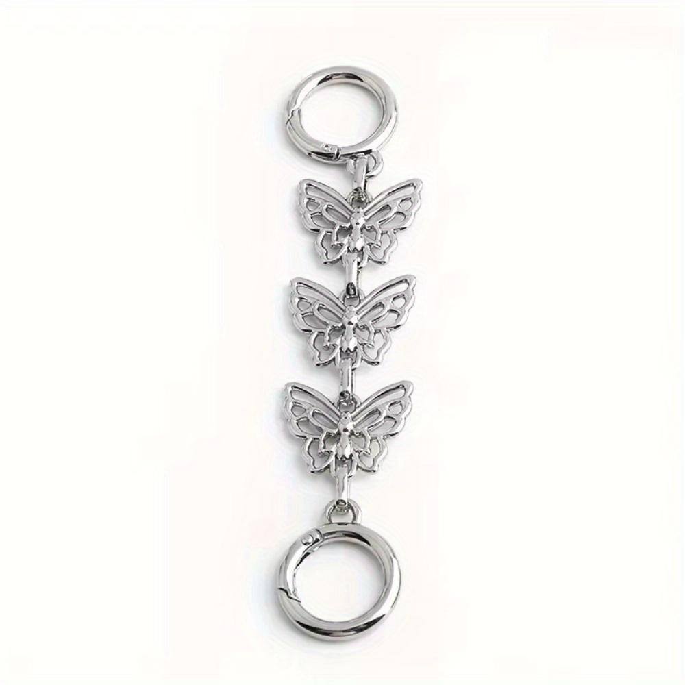 1 st Fjärilsplånbok Förlängare Väskkedja Rem Handväska Axelrem Kedja DIY Kedjeförlängare