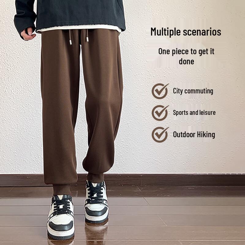 Jeanswest Men's 2026 Spring Loose Fit Jogger Sweatpants