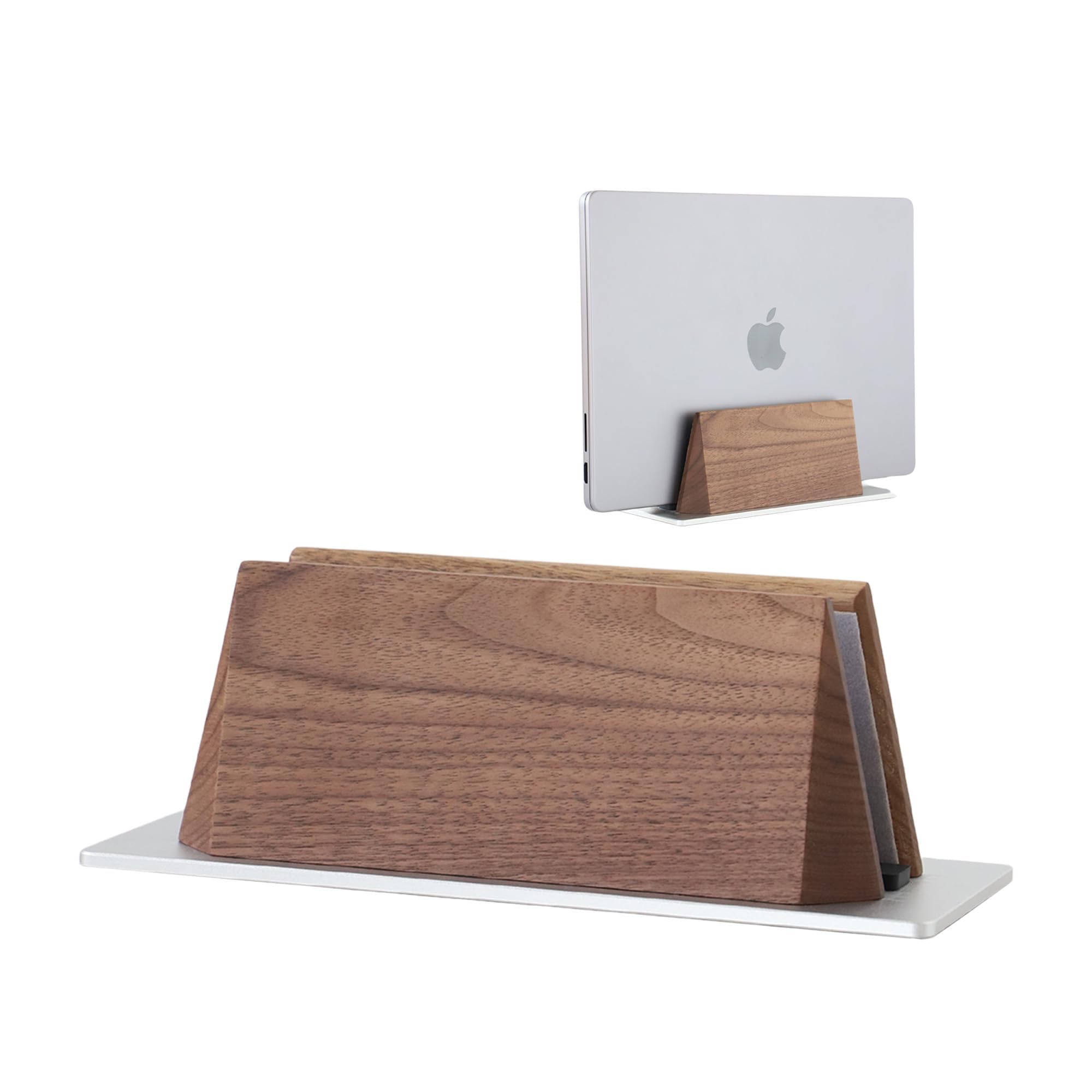 

Деревянная подставка Muso для ноутбука, вертикальная, регулируемая, компьютерная, настольная, совместимая со всеми моделями, сплав, ширина, хранение, подставка, подставка, нескользящая, устойчивая,