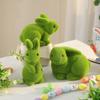 3PC Simulation Moss  Easter Animal Ornament Christmas Decoration Floral Faux Moss Plant
