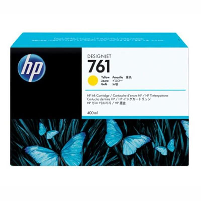 HP 761 Yellow Ink Cartridge 400ml