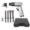 Air Hammer Kit Heavy Duty Pneumatic Chisel Drill Tool Power Hammer for Car Repair Brake Pad Rust Removal 150mm Short