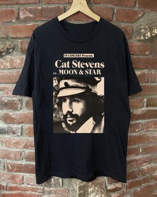 Cat Stevens Singer In Moon And Star Unisex T-Shirt All Size Unisex T-Shirt