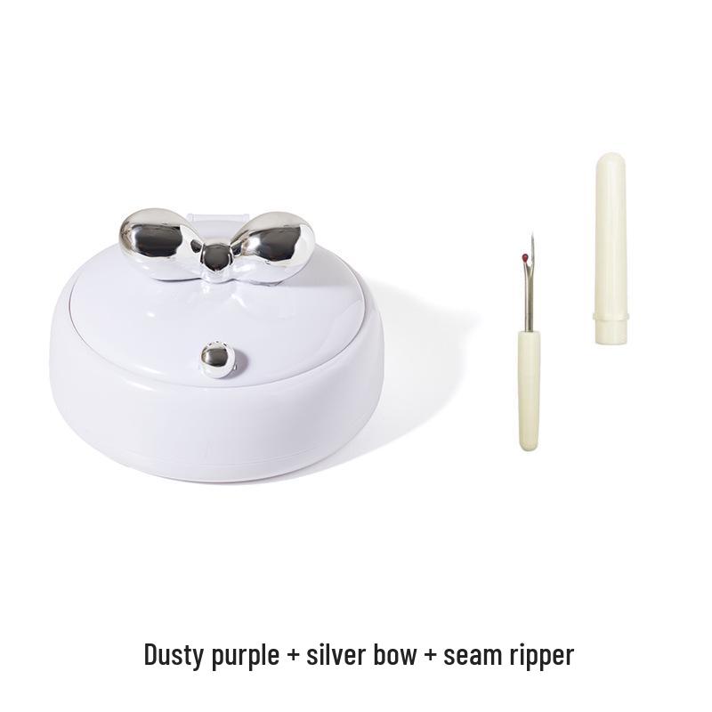 Magnetic Needle and Thread Box: Household Sewing Kit with Press-to-Open Design