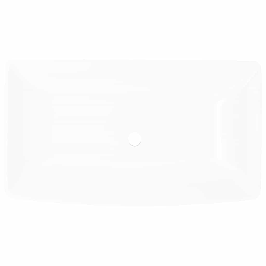 Luxury Rectangular Washbasin 71 X 39 Cm Ceramic