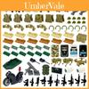 Military Building Block Upgrade Set With Plastic Accessories For Diy Collectors