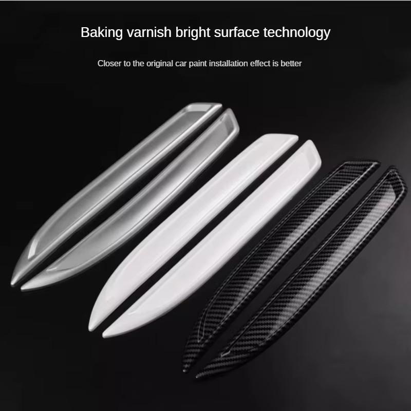 Car Front Rear Bumper Corner Protector Guard Car Wheel Eyebrownti-collision Edge Protection Decoration Strip Car Universal