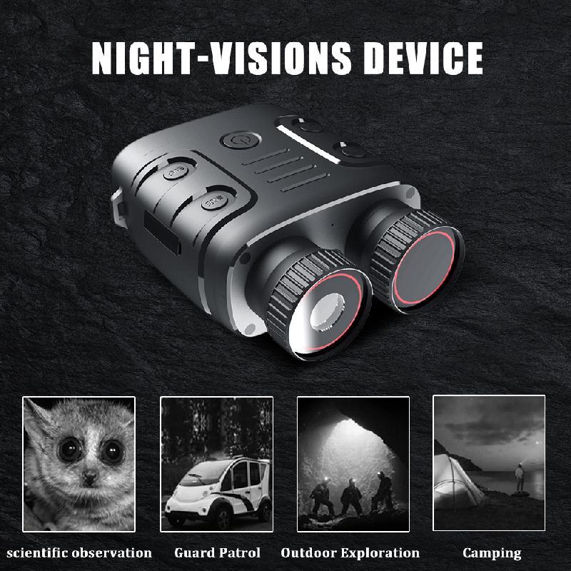 UYANGG R18 5X 1080P HD Night Vision Binocular Level 300M Infrared Digital Zoom Telescope Night Goggle for Hunt Camp Surveillance