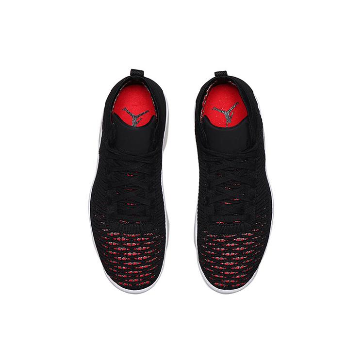 Jordan Flyknit Elevation 23 Black University Red AJ8207-023