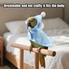 Parrot Cloak Cute Birds Costume for Cosplay Photography Pet Birds Outfit for Budgerigar African Greys Parakeet Conure Cockatiel Love Birds Finches