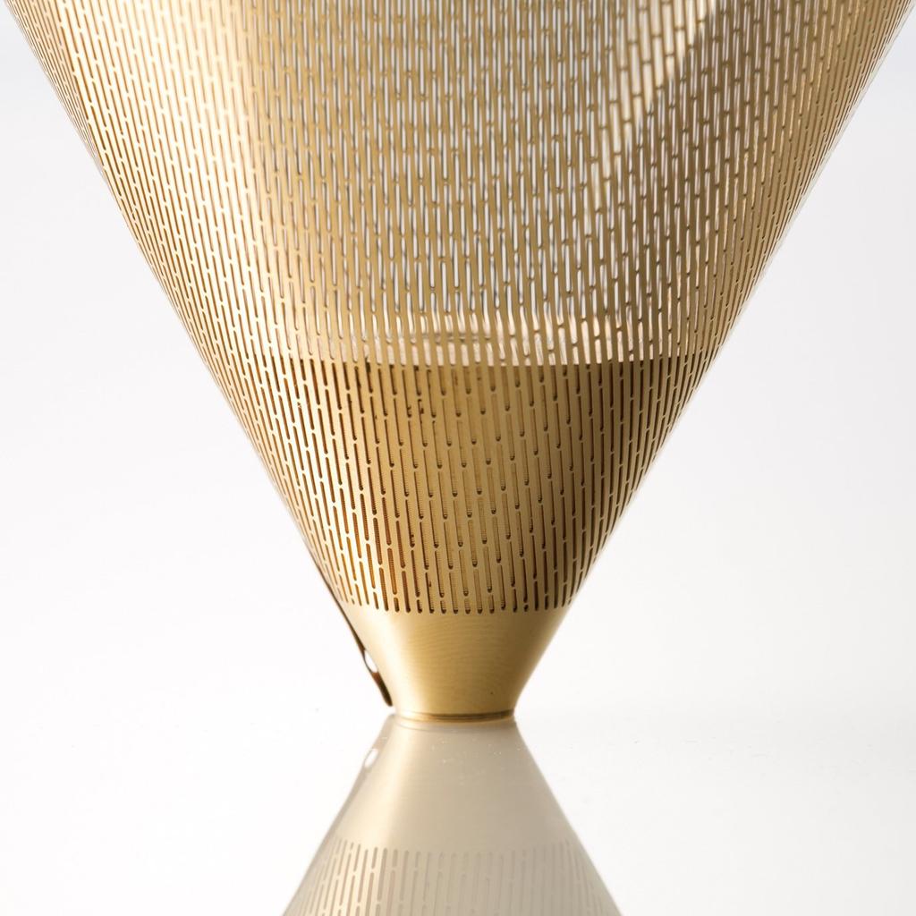 KORRES Coffee Dripper, Gold Filter, Cone, 8-Cup Capacity, C270SS