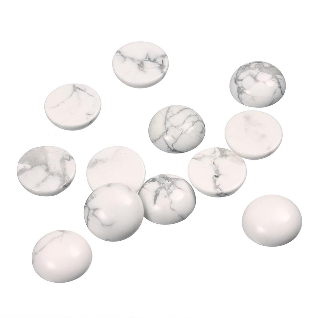 5-10pcs/lot Natural Stone Cabochon 4-25mm Amethyst Tiger Eye Agate Half Round Cabochon For DIY Ring Necklace Jewelry Accessories