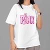 Koszulka Różowa Pantera Grafika Kreskówkowa Śmieszny Styl Vintage Unisex Codzienny Top