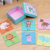 Magnetic 3-in-1 Educational Puzzle Toy for Kids Aged 3-6