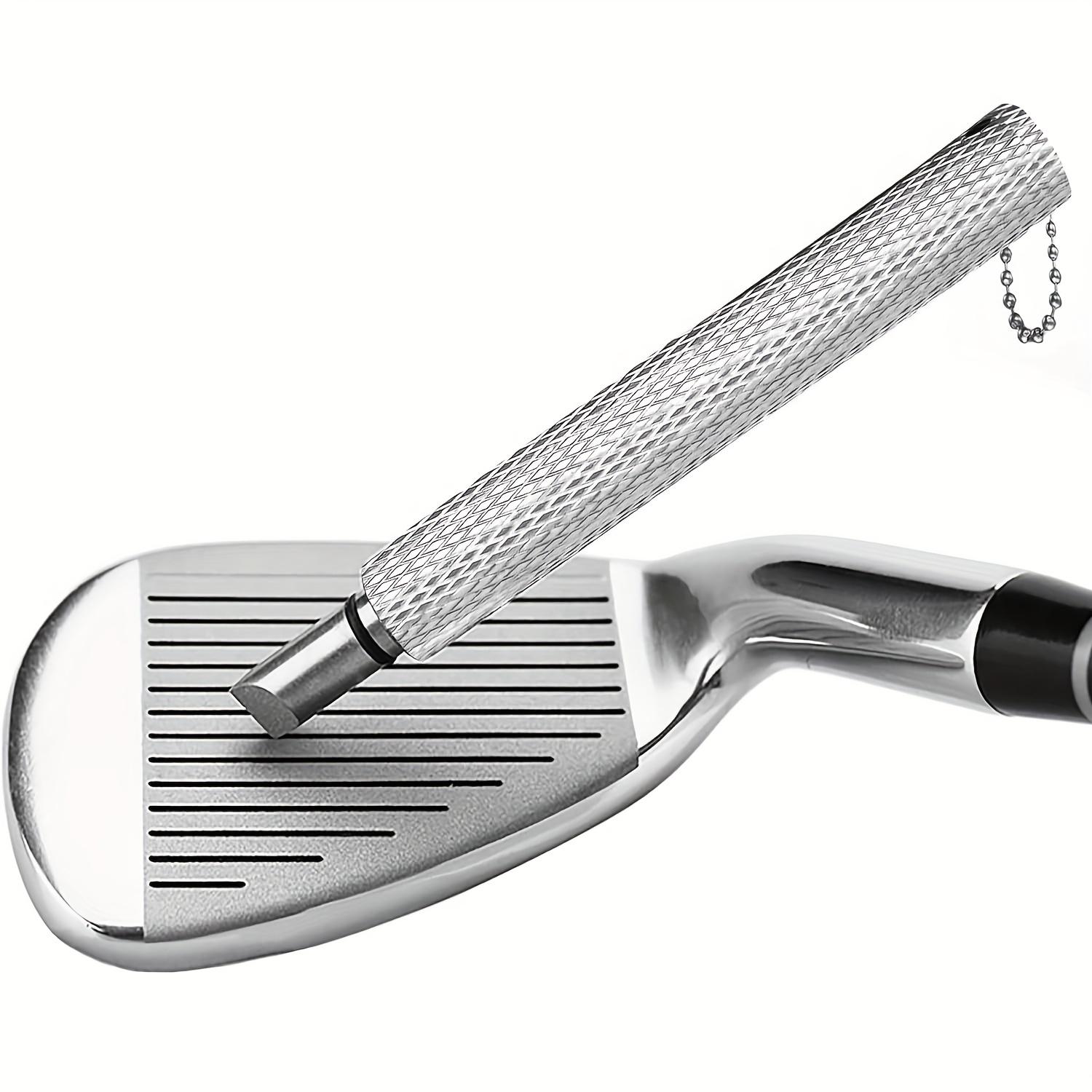 

Golf Groove Cleaning Knife Improve Your Golf Game with This Portable Golf Groove Sharpener The Non-slip Design Ensures Maximum Backspin